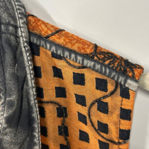 Parsley &‎ Sage Womens Sleeveless Patchwork Vest tunic L 100% Cotton long line - Picture 10 of 16